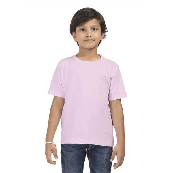 Customized Kids Boys T-Shirt 0 To 13 Years / Light Pink