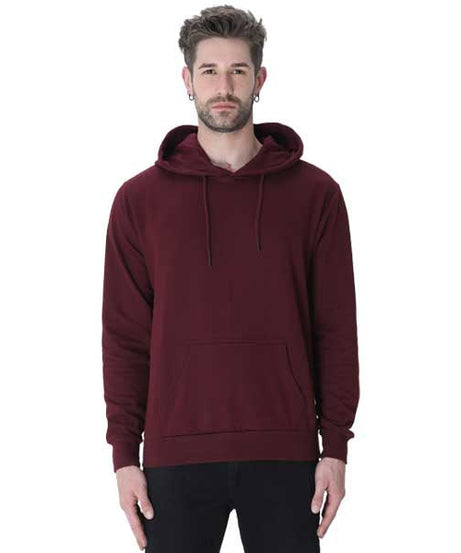 Customized Hooded Sweat Shirt S / Brown
