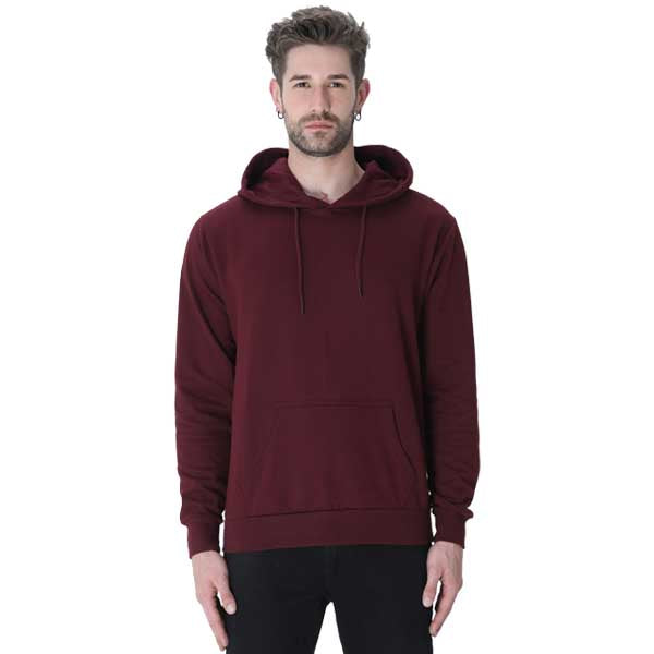 Customized Hooded Sweat Shirt S / Brown