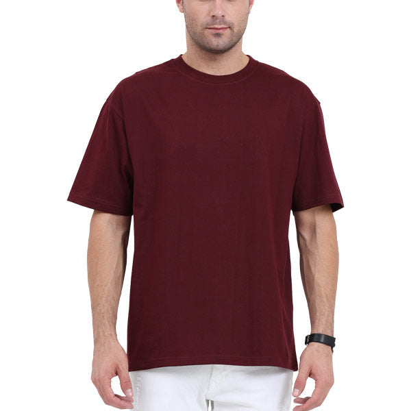 Customized Oversized T-Shirt S / Maroon