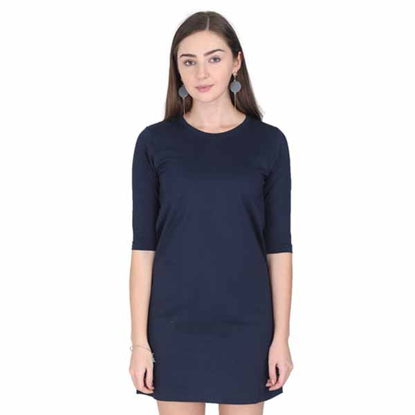 Long-Top T-Shirt S / Navy