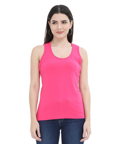 Customized Womens Tank Top S / Pink