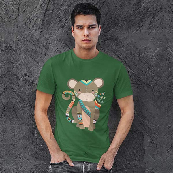 Customized Standard Mens Collar T-Shirt