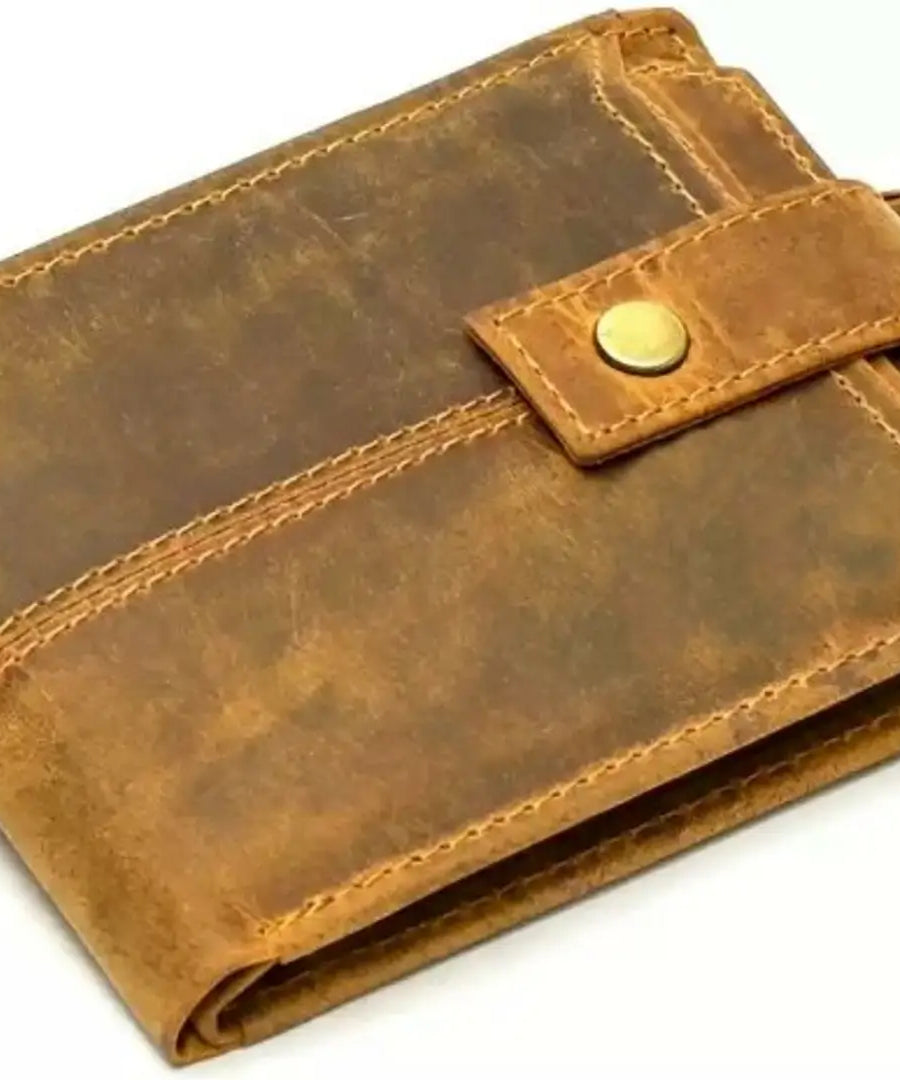 Genuine Leather wallet Brown