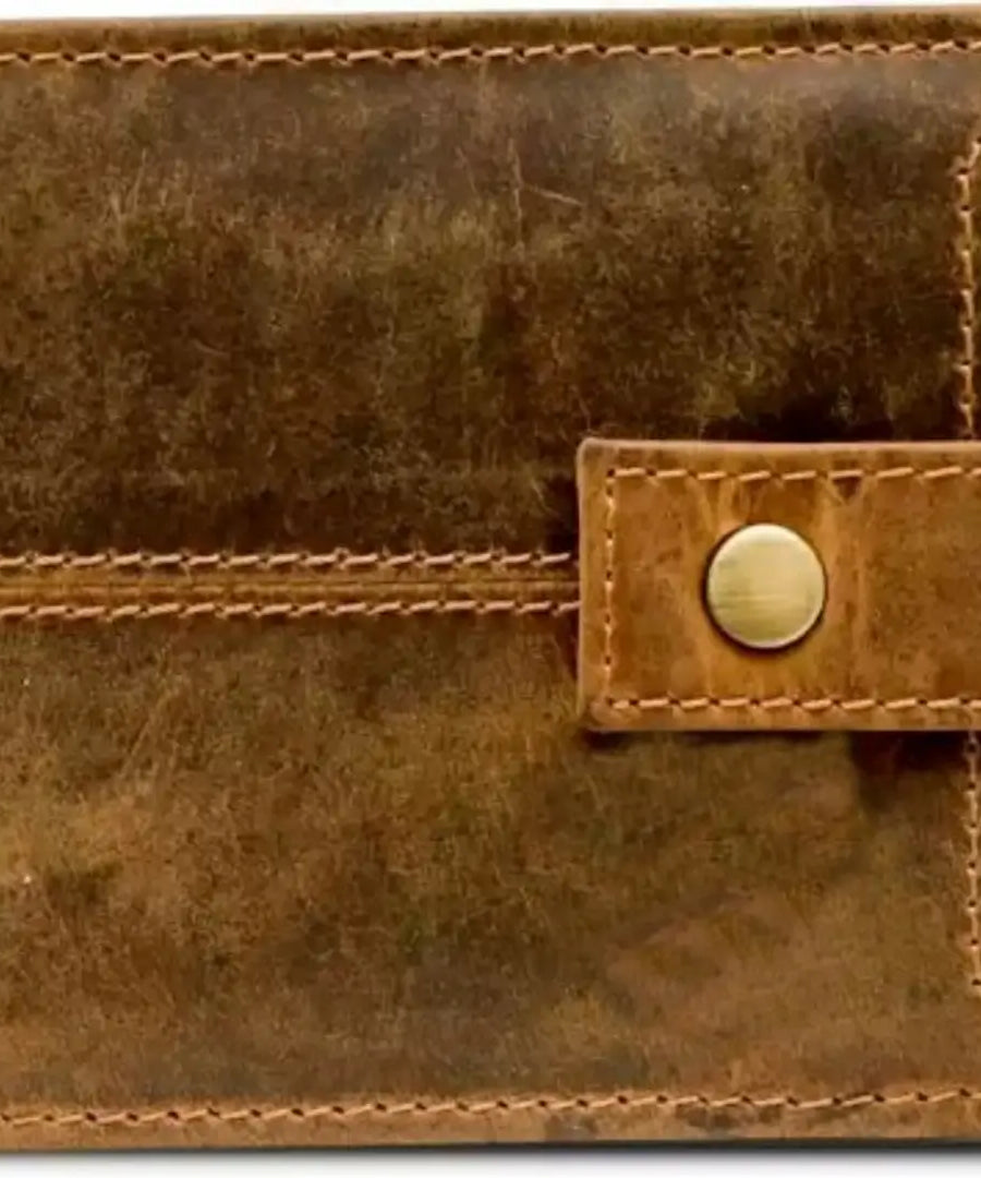 Genuine Leather wallet Brown