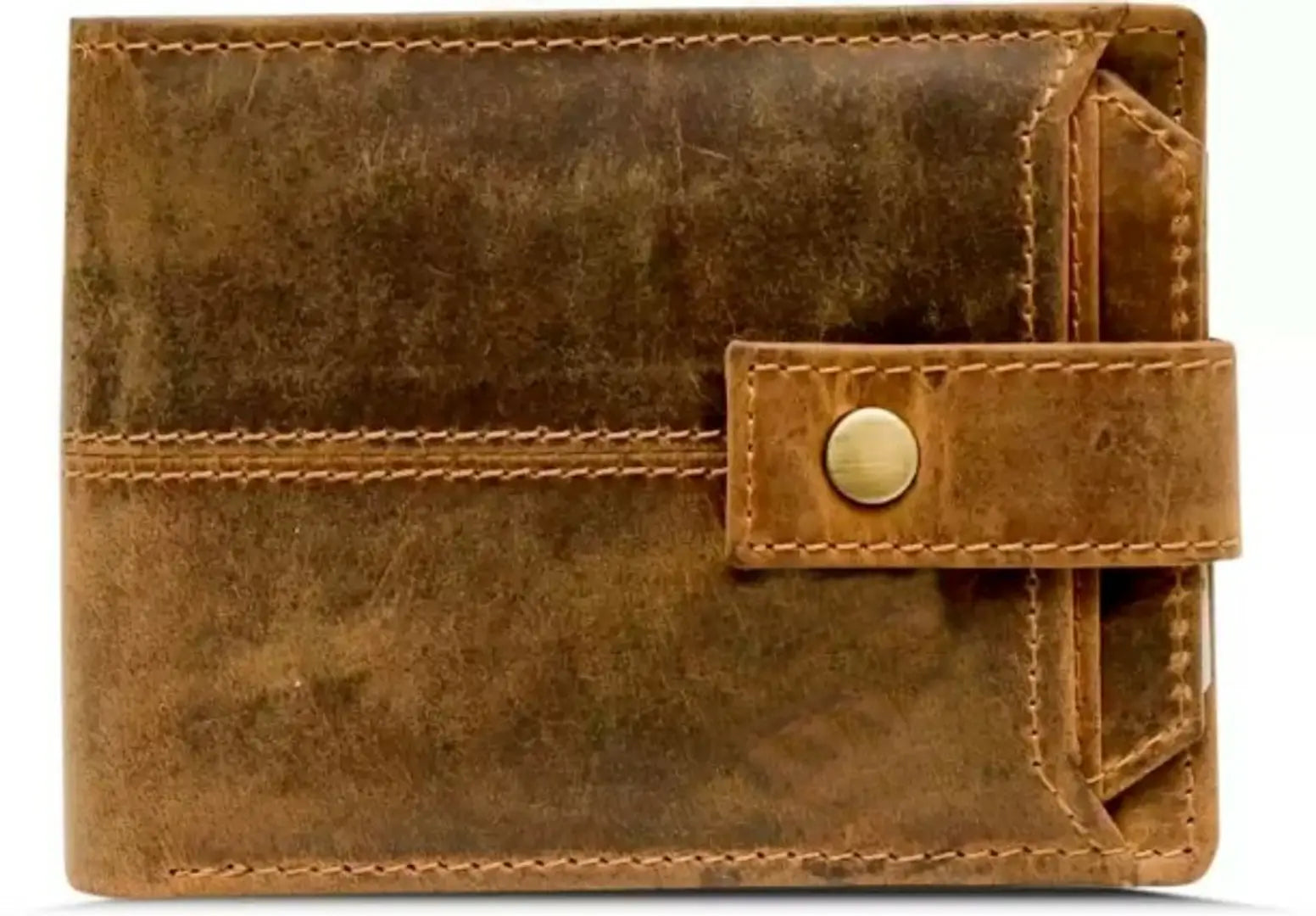 Genuine Leather wallet Brown