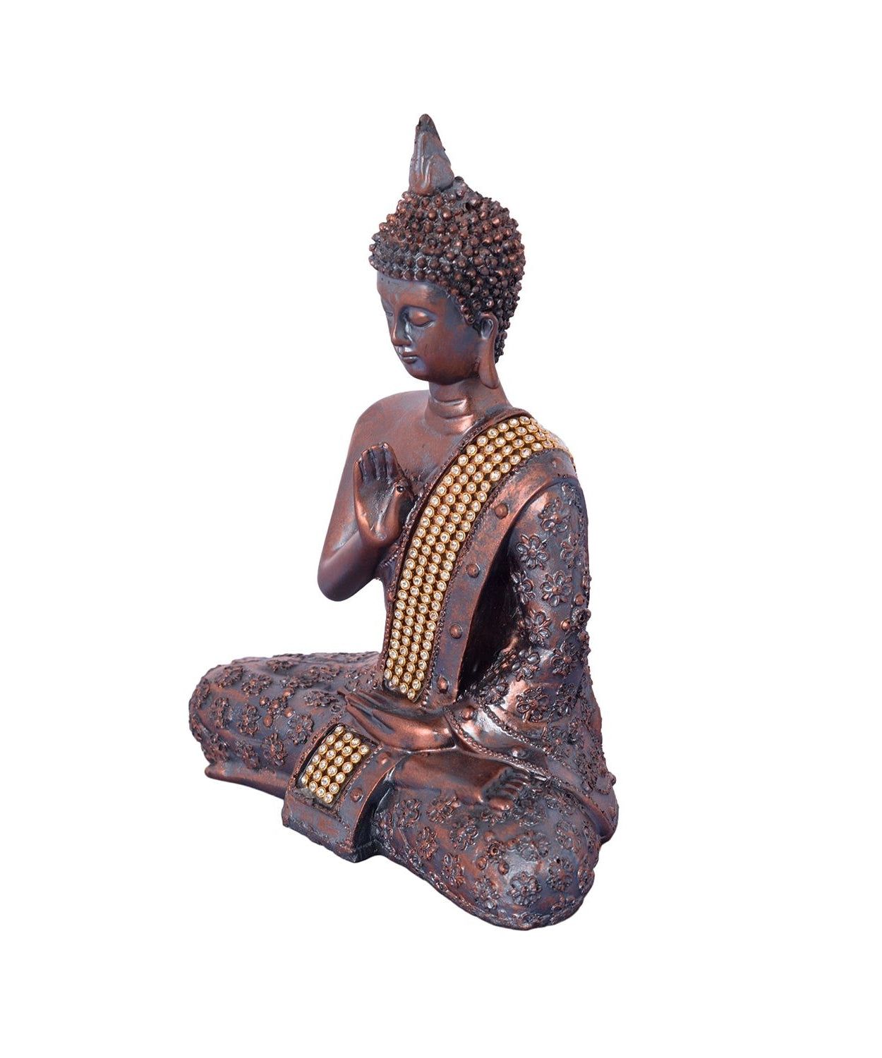 eCraftIndia Handcrafted Meditating Blessing Buddha