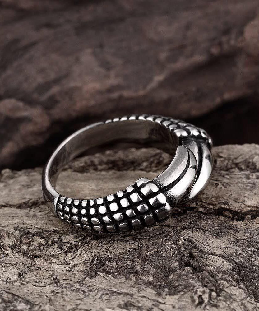 Saizen Silver Rings for Men