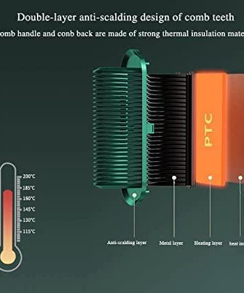 Professional Electric Hair Straightener Comb Brush