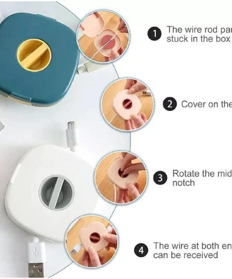 Management Retractable Cord Organizer