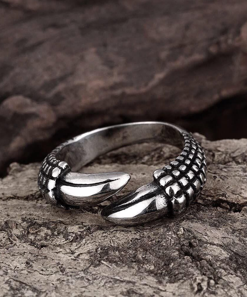 Saizen Silver Rings for Men
