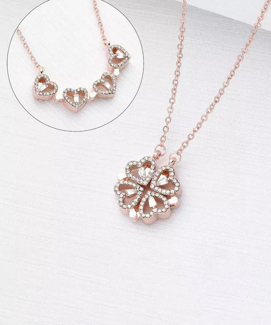 retty Silver Plated Chain With Pendant