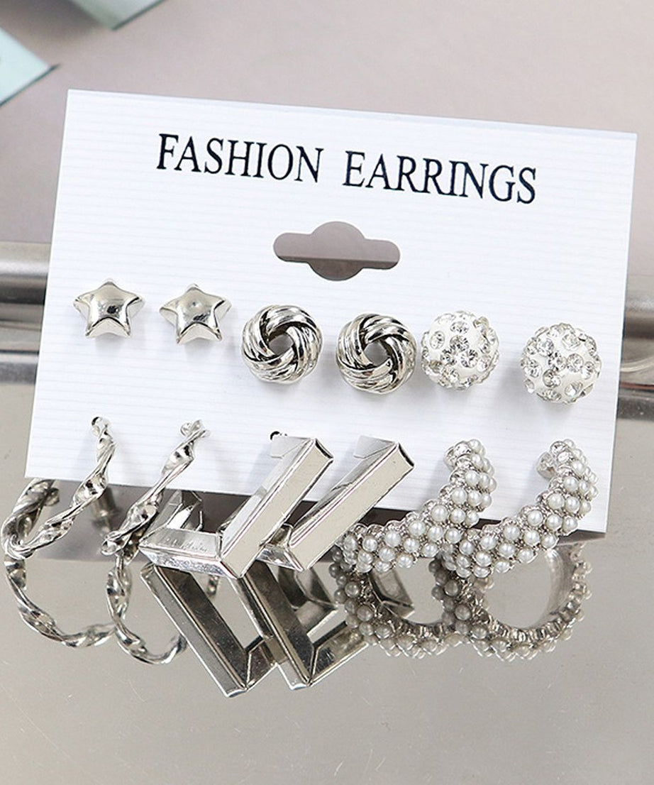 Combo Pack Of Earrings(Pack Of 6)