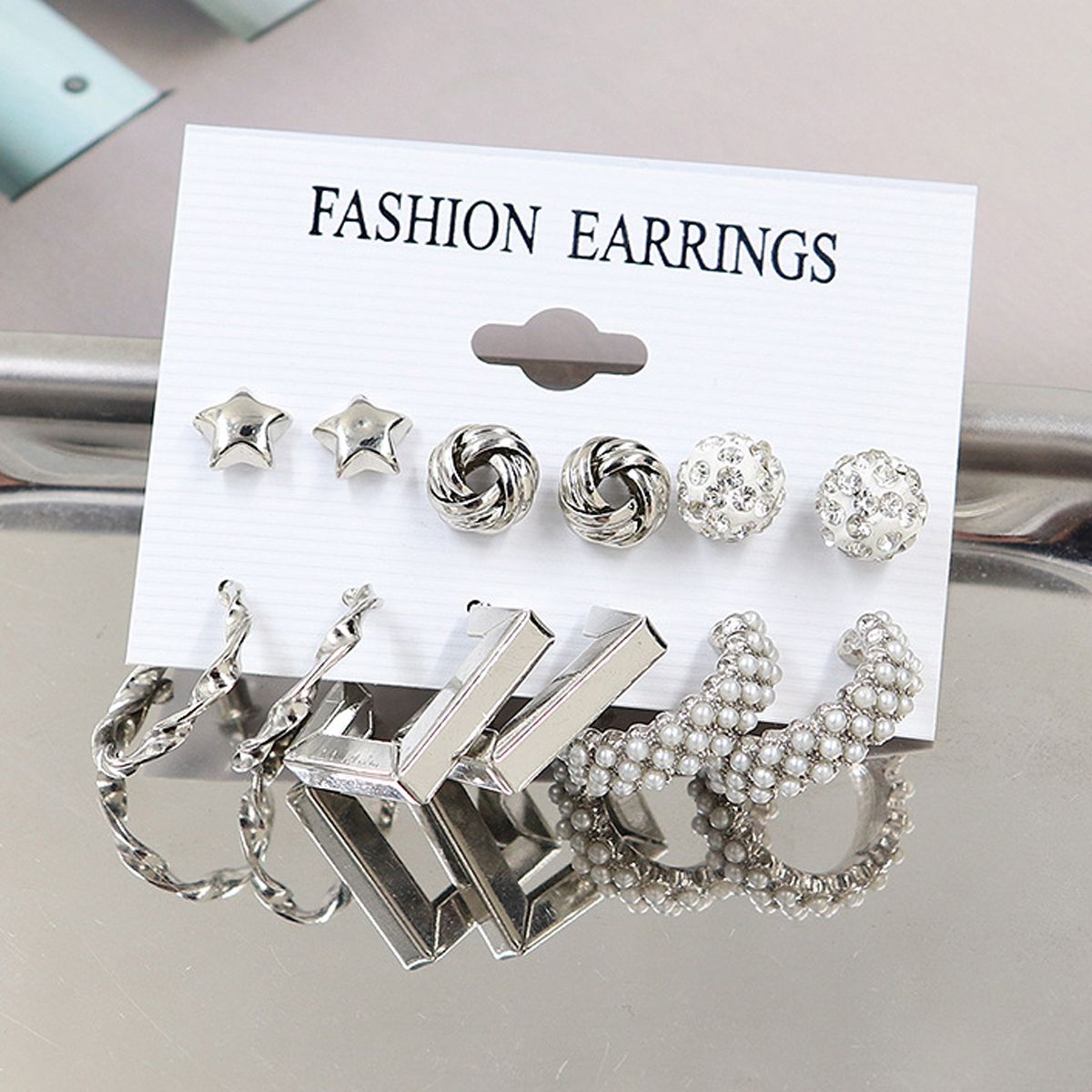 Combo Pack Of Earrings(Pack Of 6)