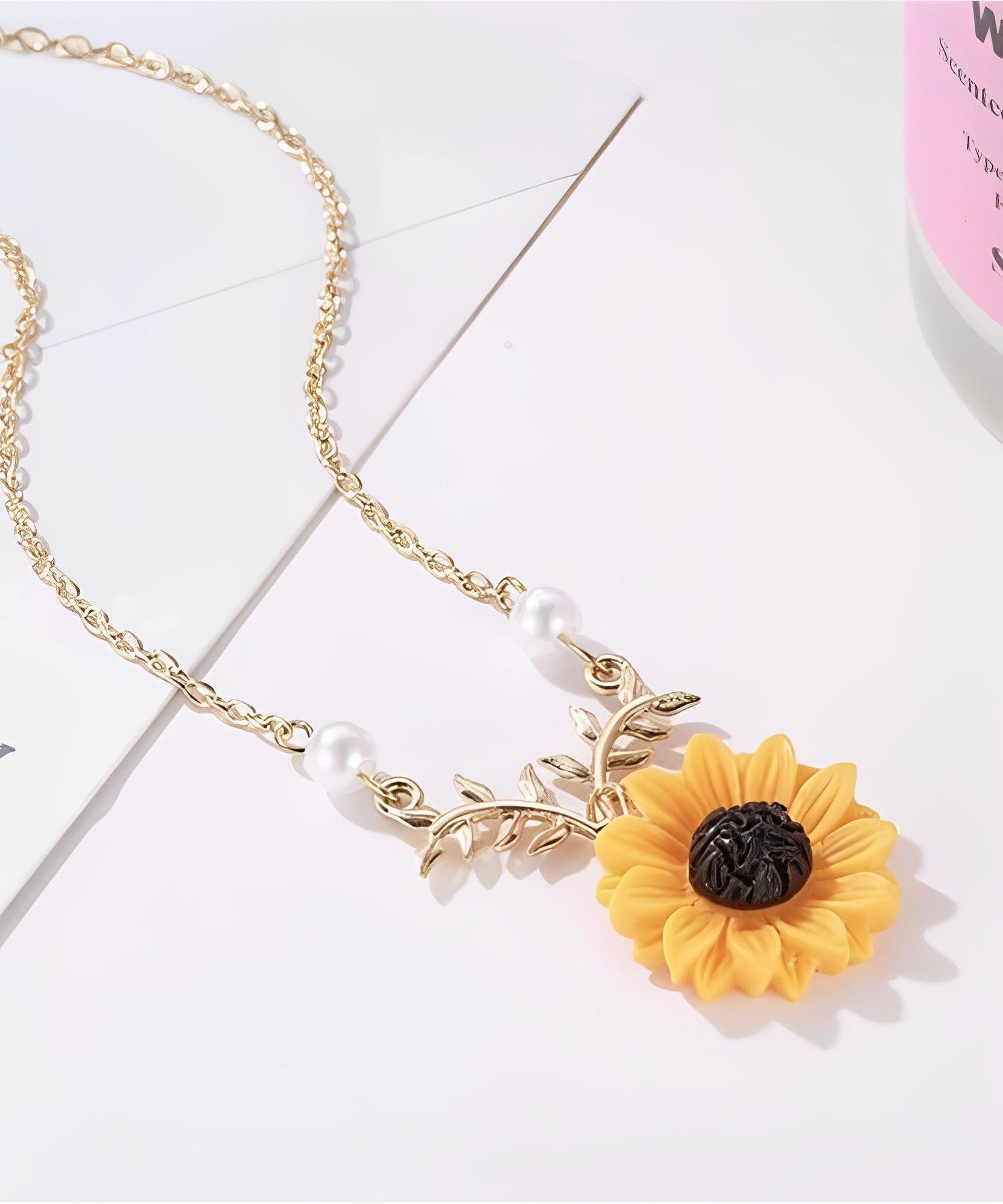 Sunflower Necklace For Women & Girls