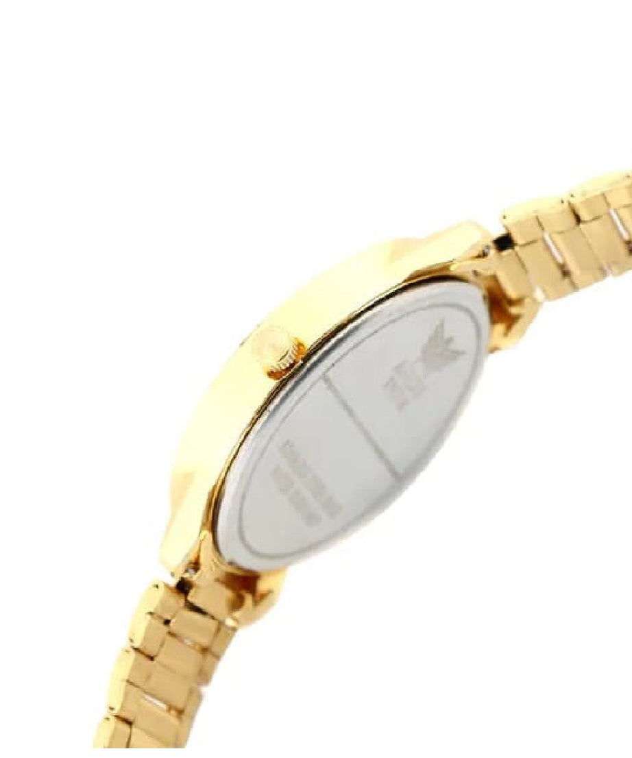 Fidato Men's Analog Stainless Steel Golden Watch