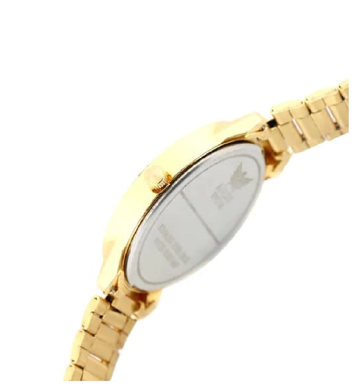 Fidato Men's Analog Stainless Steel Golden Watch
