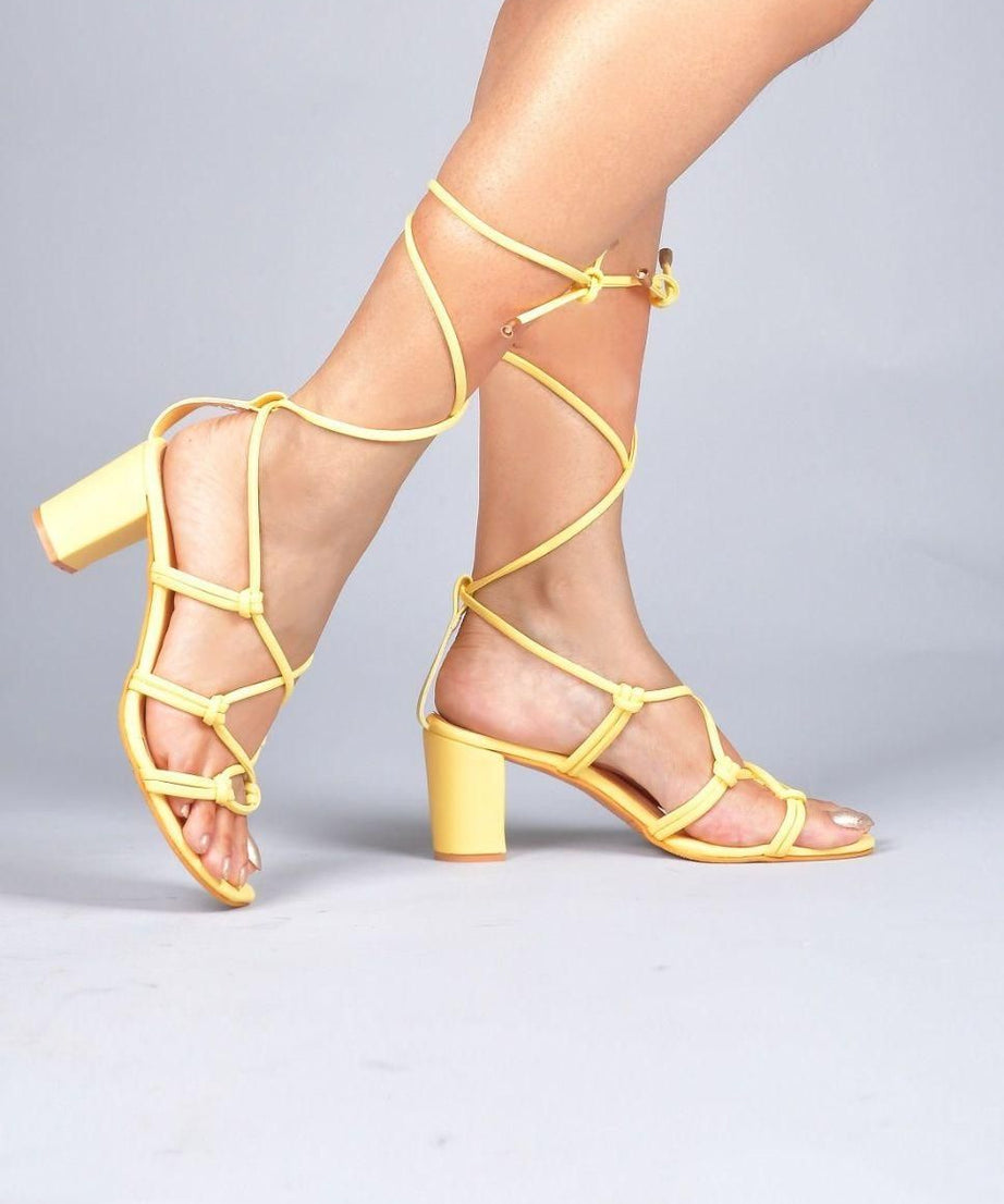 Comfort Block Heel Bellies Sandal For Women's