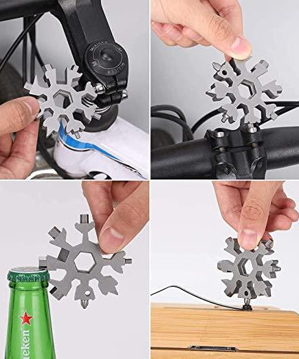 18-in-1 Snowflake Multi-Tool Multi-Purpose Screwdriver