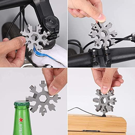 18-in-1 Snowflake Multi-Tool Multi-Purpose Screwdriver