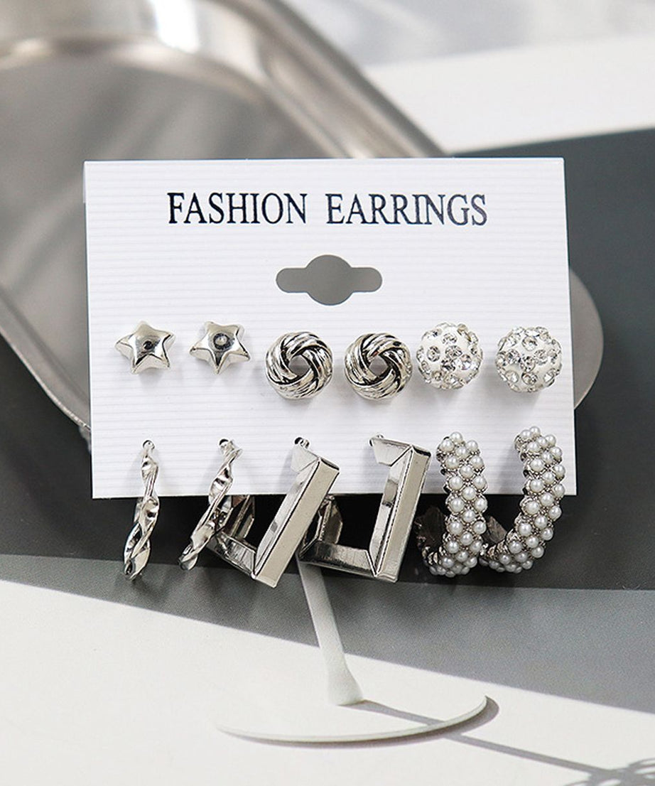 Combo Pack Of Earrings(Pack Of 6)