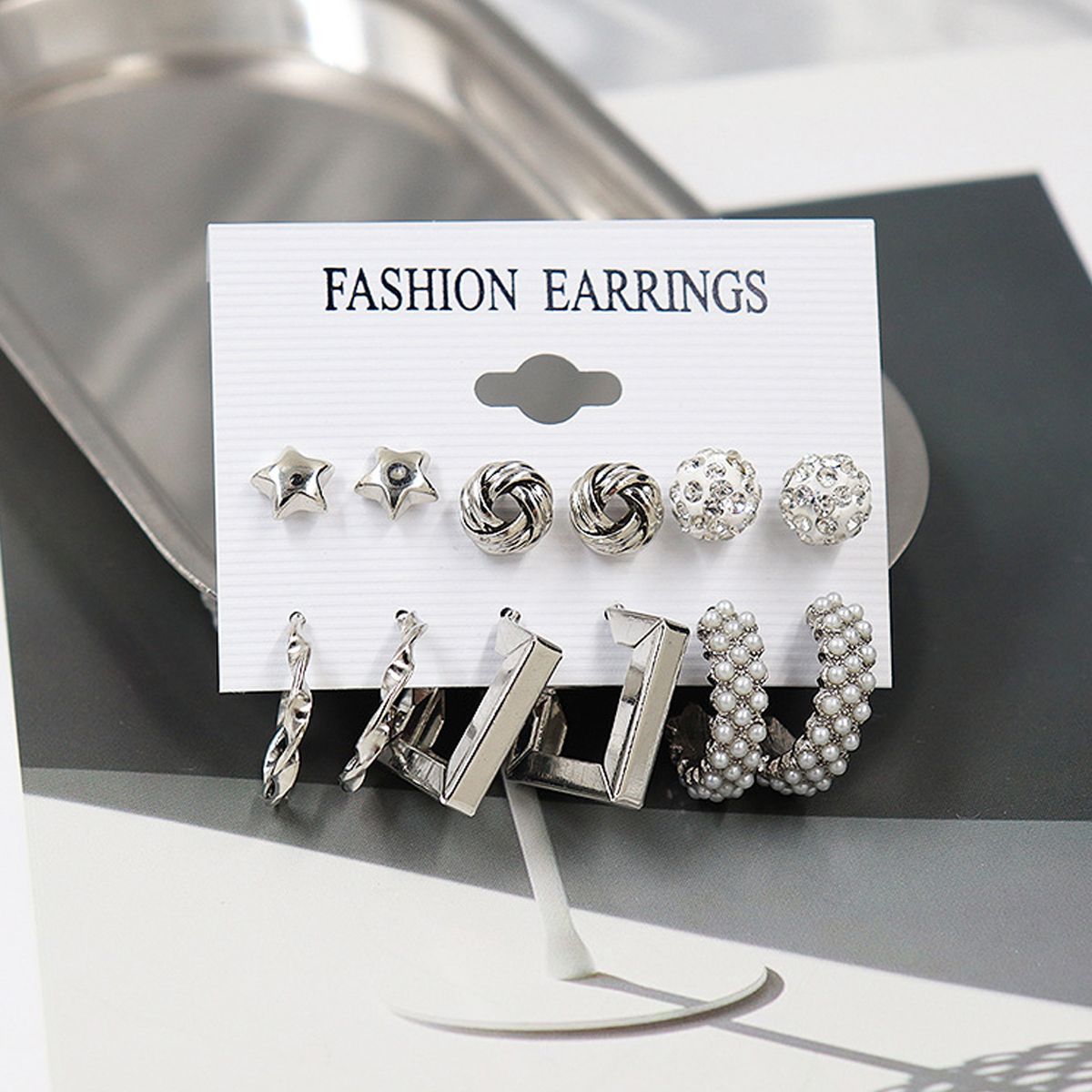 Combo Pack Of Earrings(Pack Of 6)