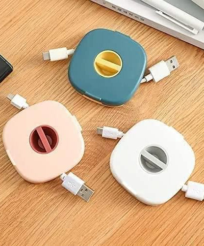 Management Retractable Cord Organizer