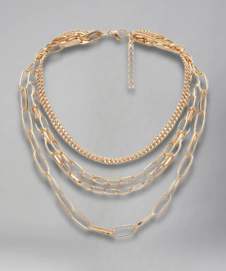 Stylish Gold Plated Western Necklace