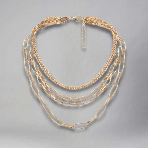 Stylish Gold Plated Western Necklace