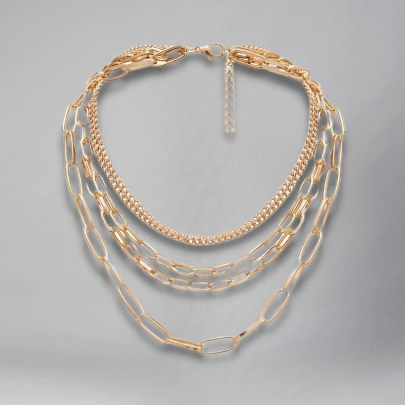 Stylish Gold Plated Western Necklace