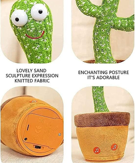 LED Musical Dancing & Mimicry Cactus Toy
