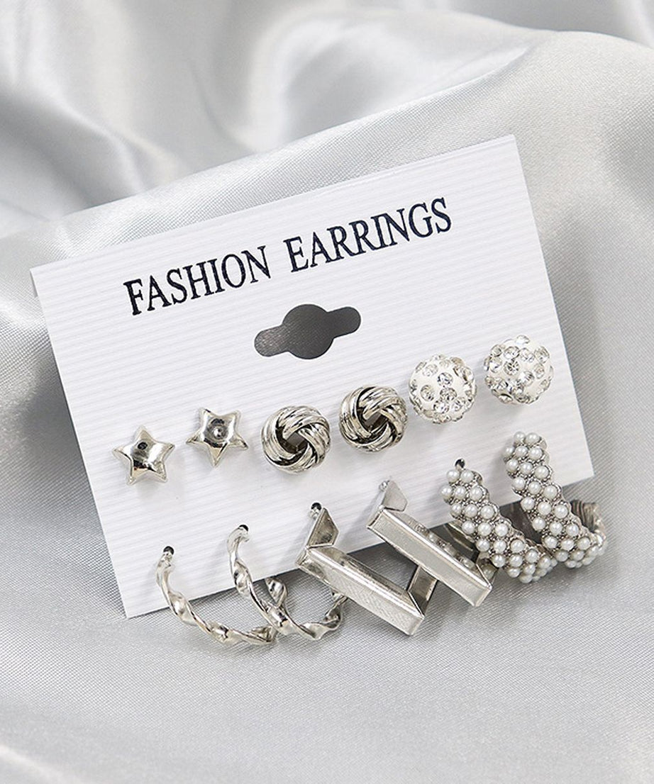 Combo Pack Of Earrings(Pack Of 6)