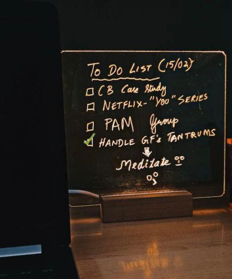 You And Me Writing Lamp