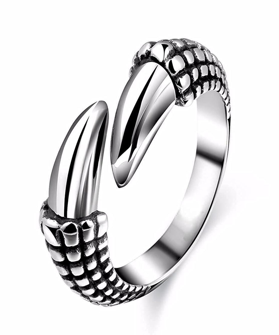 Saizen Silver Rings for Men