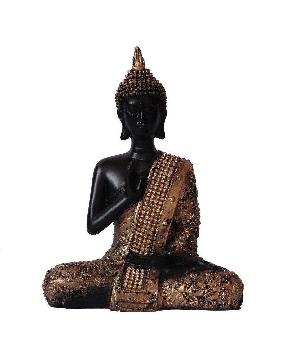 eCraftIndia Handcrafted Meditating Blessing Buddha