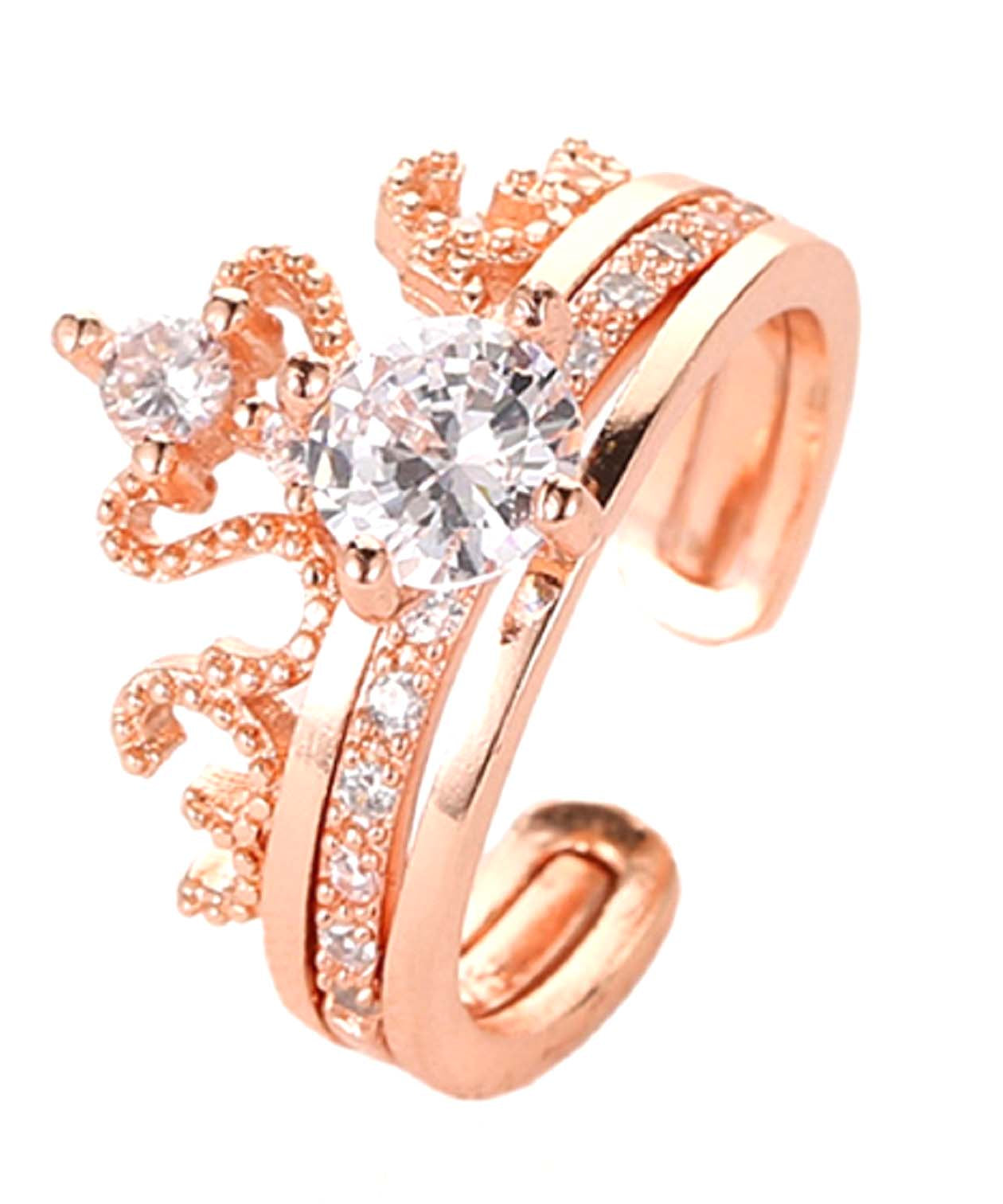 Titanium Stylish Look Women Ring Stainless Steel Silver Plated Ring
