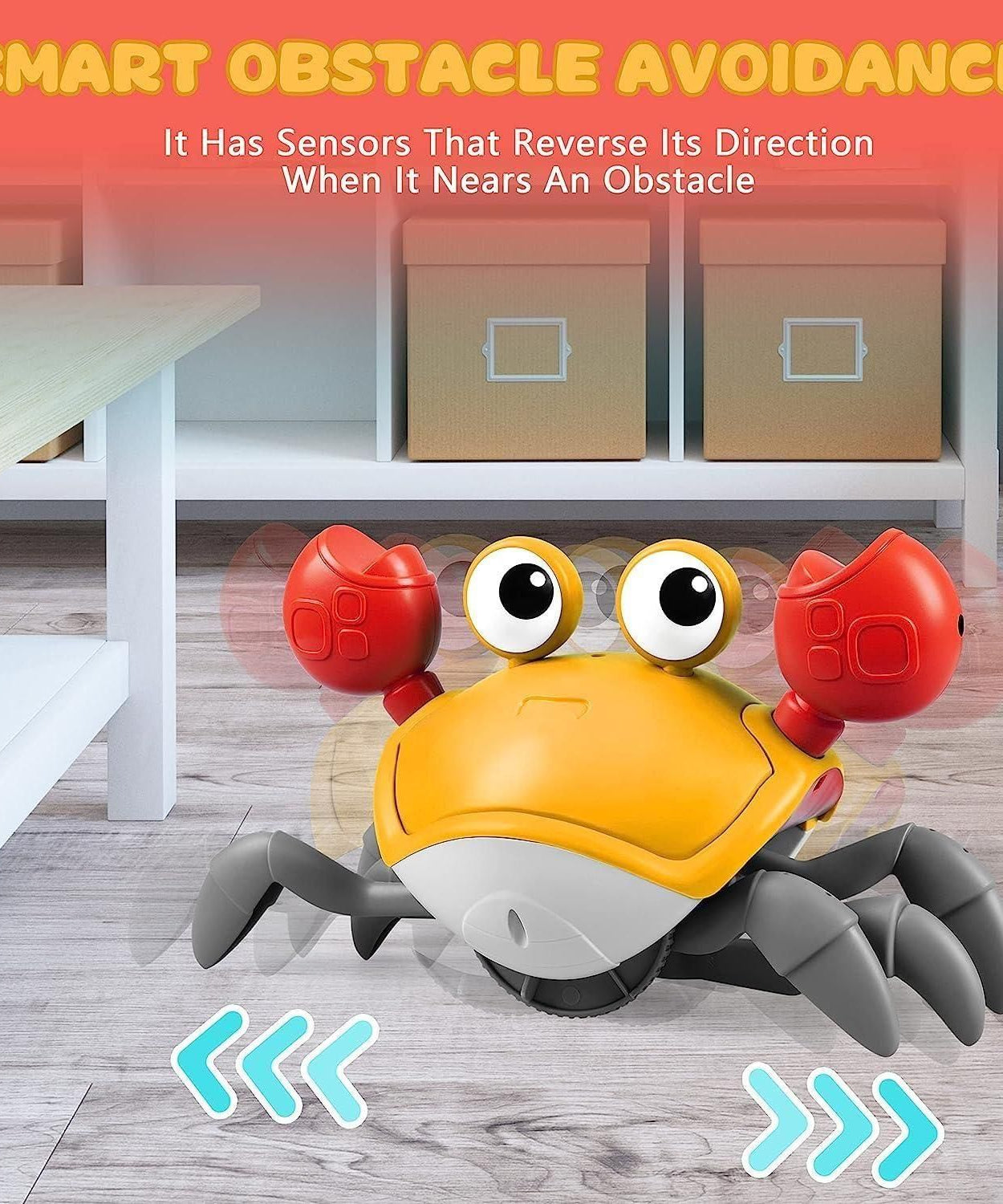 Cute Dancing Crab Toy with USB Rechargeable