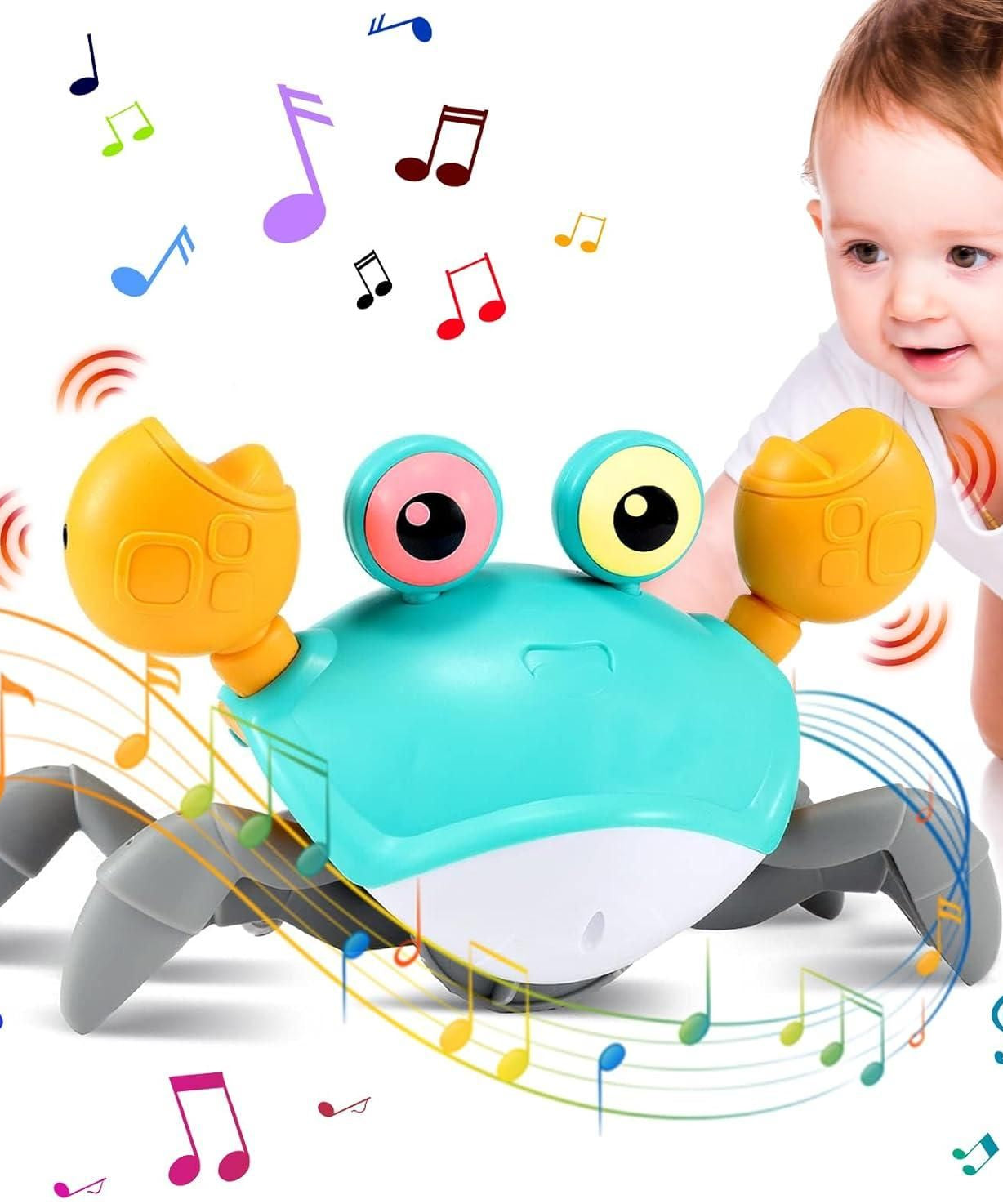 Cute Dancing Crab Toy with USB Rechargeable