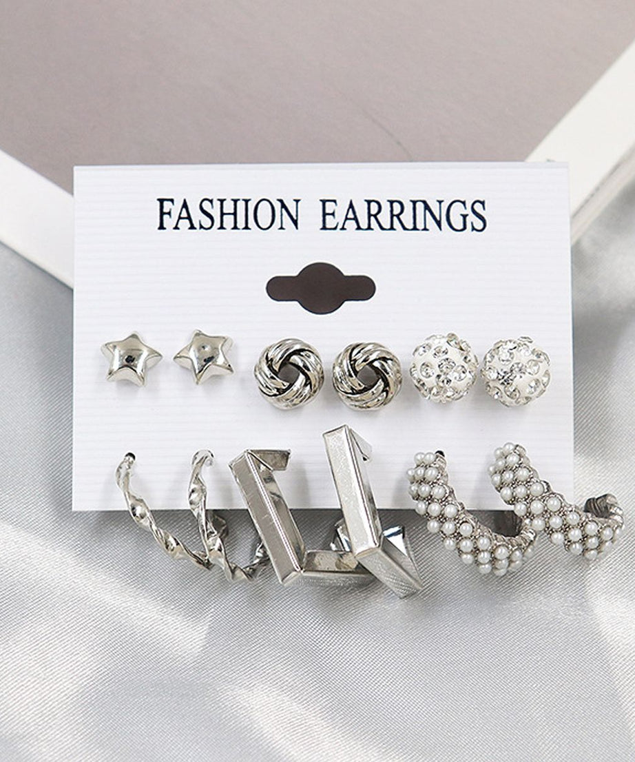 Combo Pack Of Earrings(Pack Of 6)