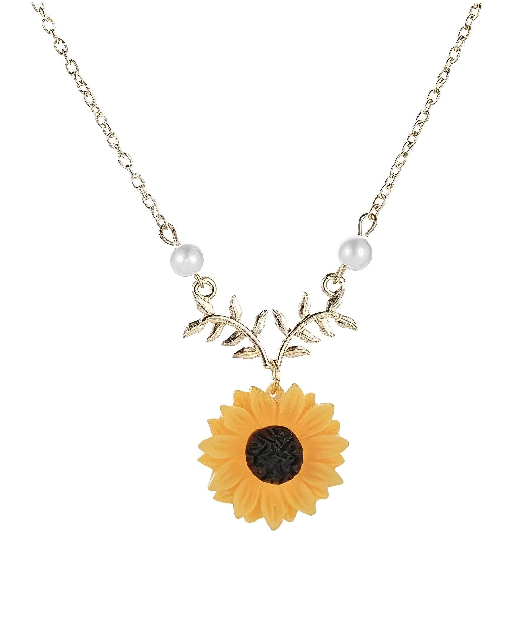 Sunflower Necklace For Women & Girls