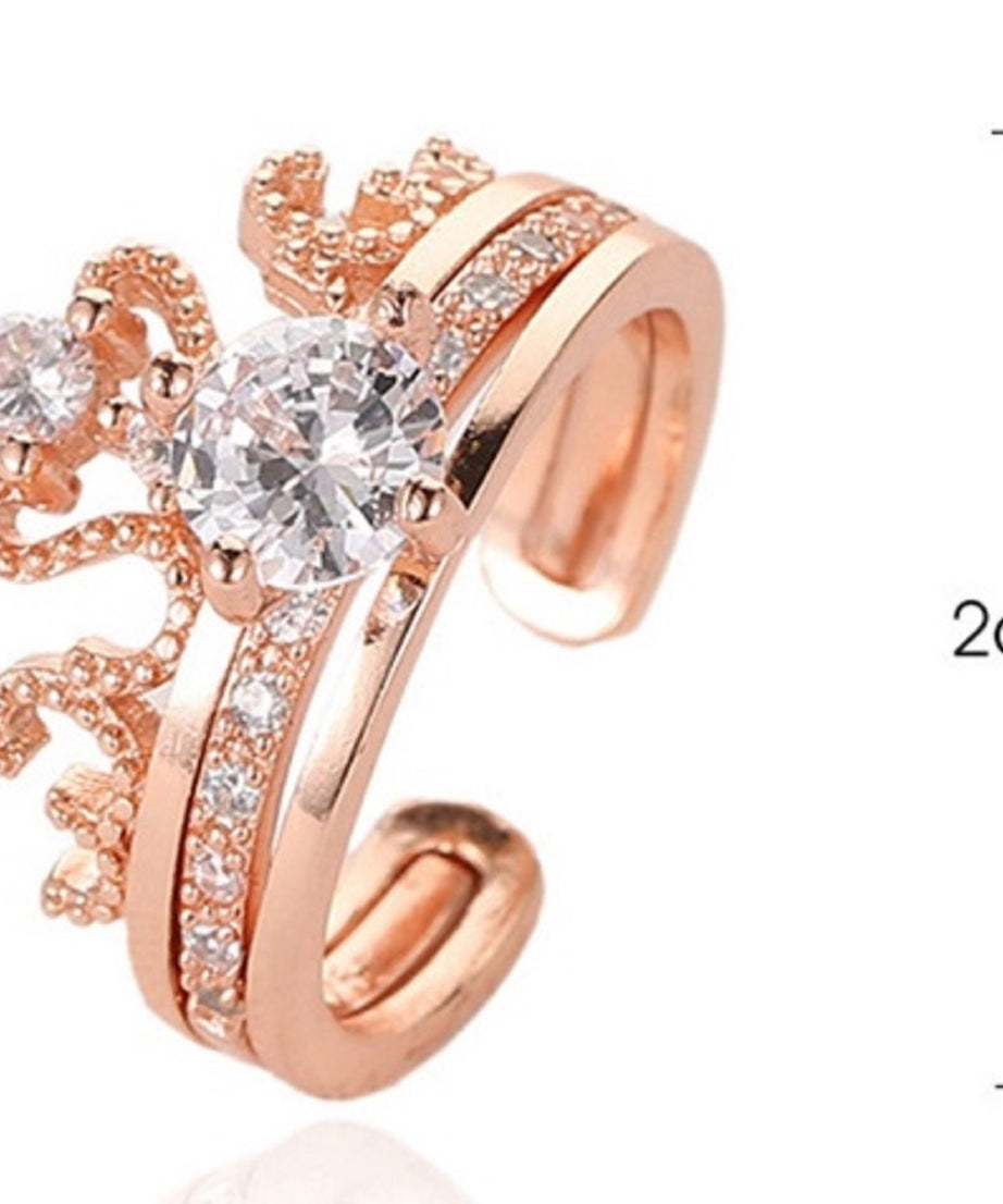 Titanium Stylish Look Women Ring Stainless Steel Silver Plated Ring