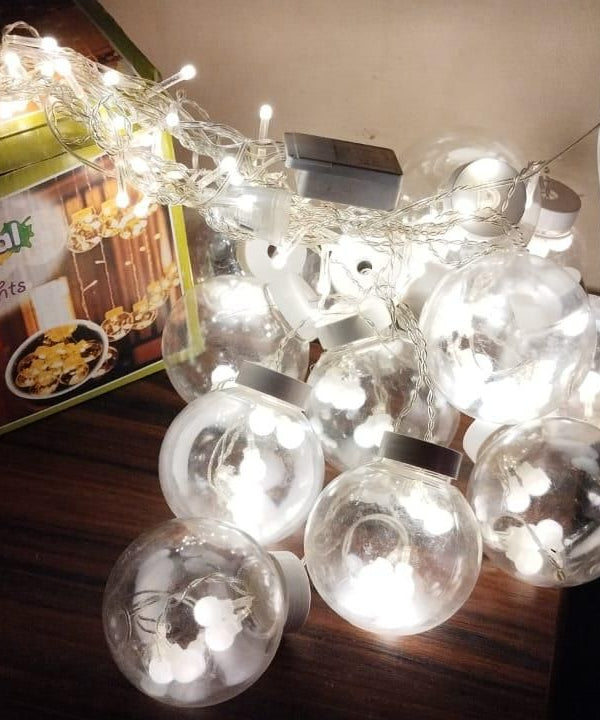 LED Wish Ball Curtain Light Fairy (White)