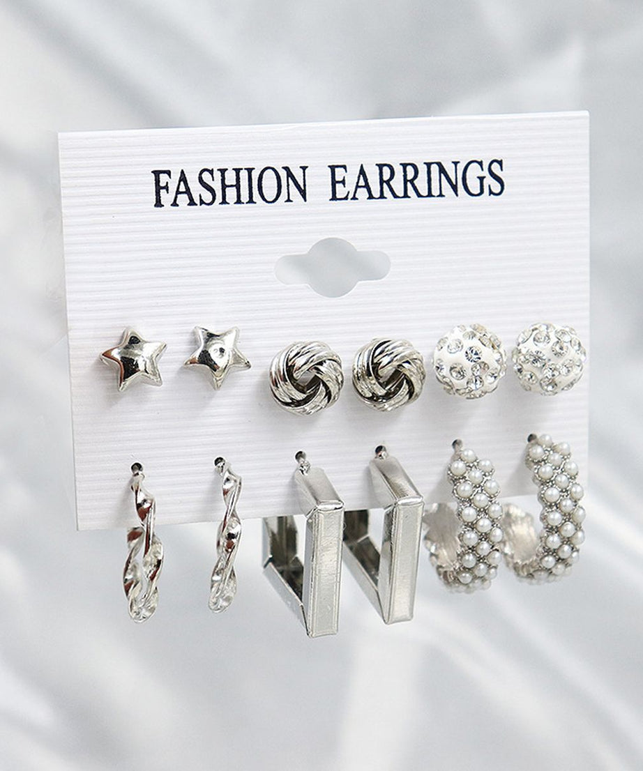 Combo Pack Of Earrings(Pack Of 6)