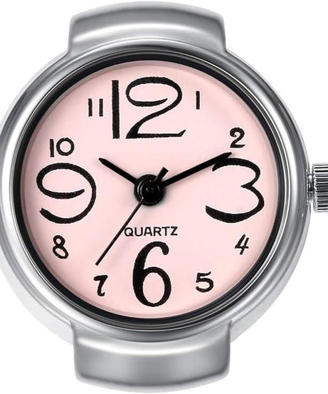 Women's Men's Ring Watch Analogue Quartz on Finger Watch Ring