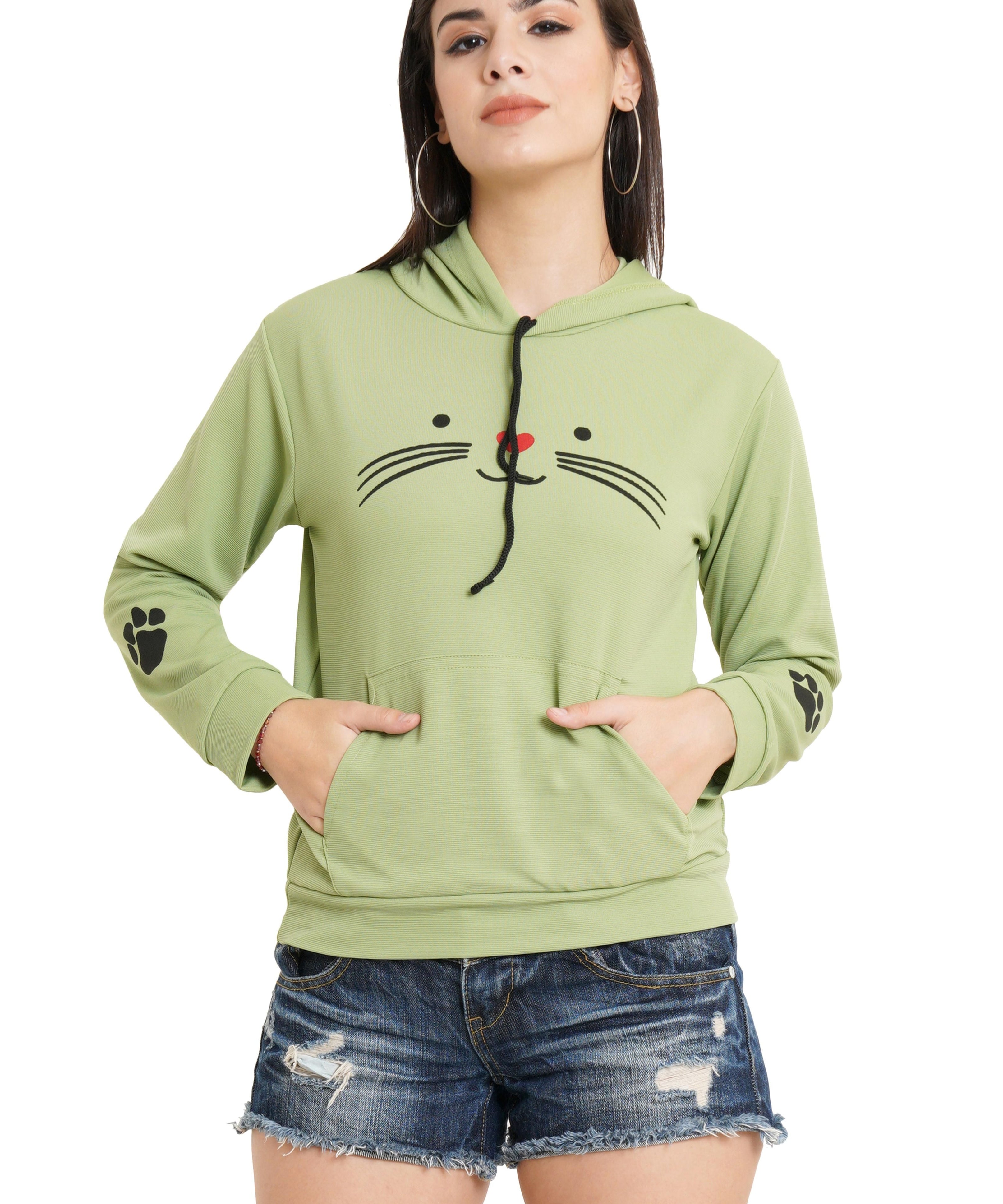 Wome's Cotton Blend Hoodies