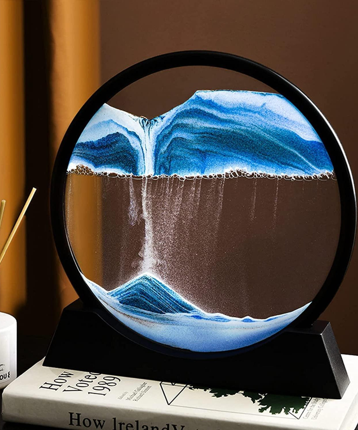 Relaxing Kinetic Sandscape Art Table Desk