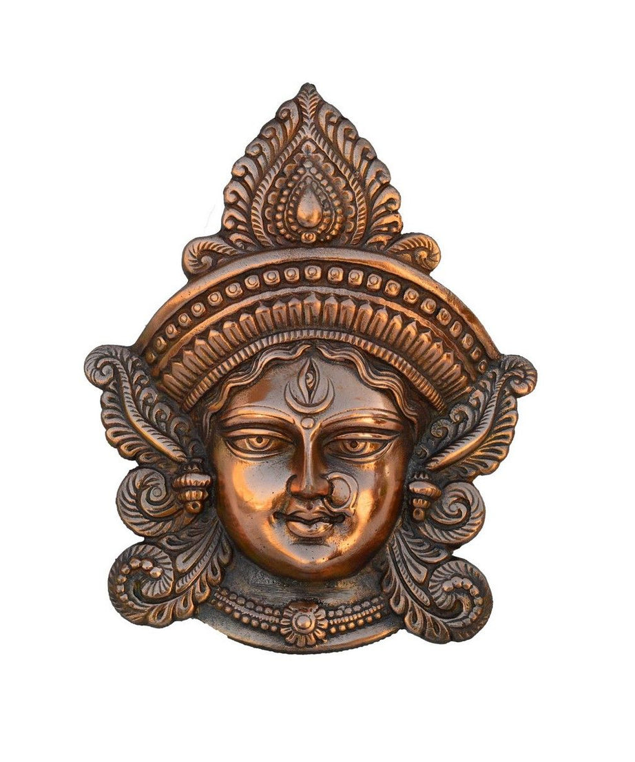 eCraftIndia Metal Goddess Durga Wall Hanging