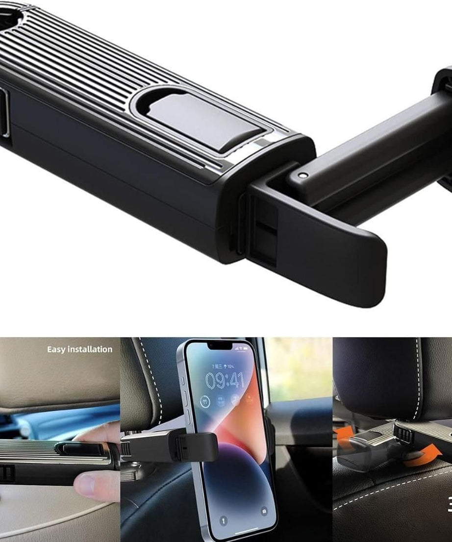 Car Hooks Holder Hanger 360 Degree Rotatable