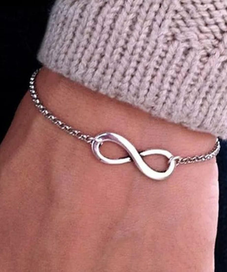 JEWELS Shinning Infinity Bracelet For Women and Girls