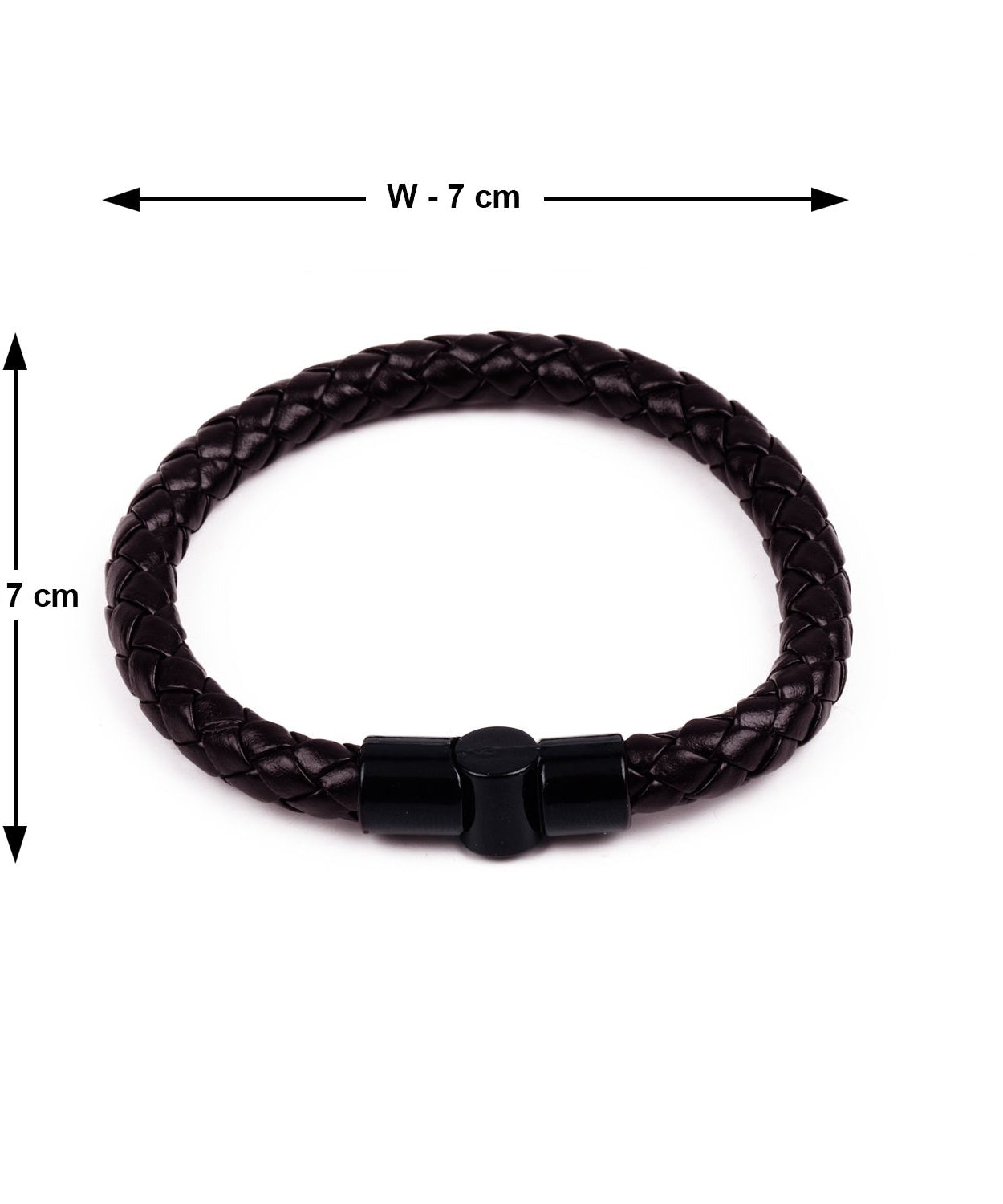 Leather Bracelet for Men Brown